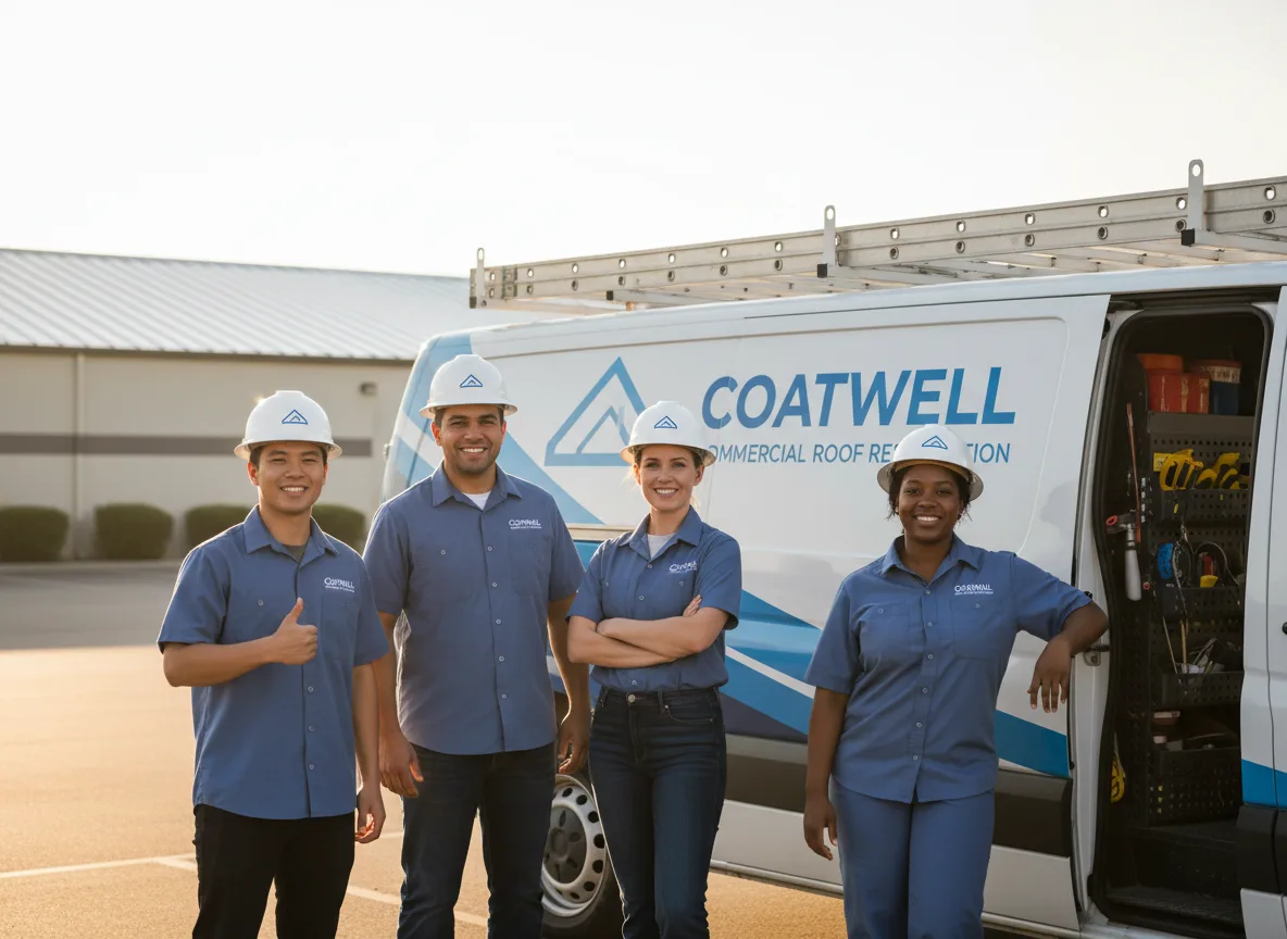 Commercial roof coating company in Orr, MN